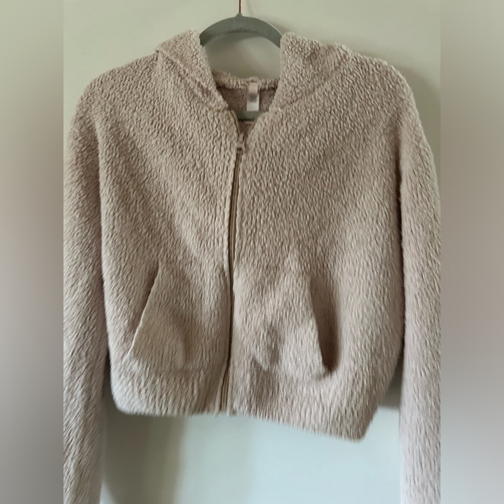 Cute skim jacket cream color size s/m